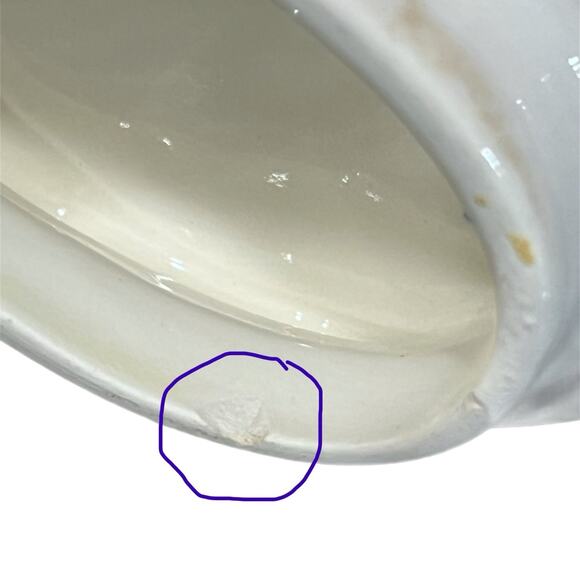 Antique / Vintage - Milk Maid Figural Teapot by Registered Royal Crown Germany - Picture 10 of 12